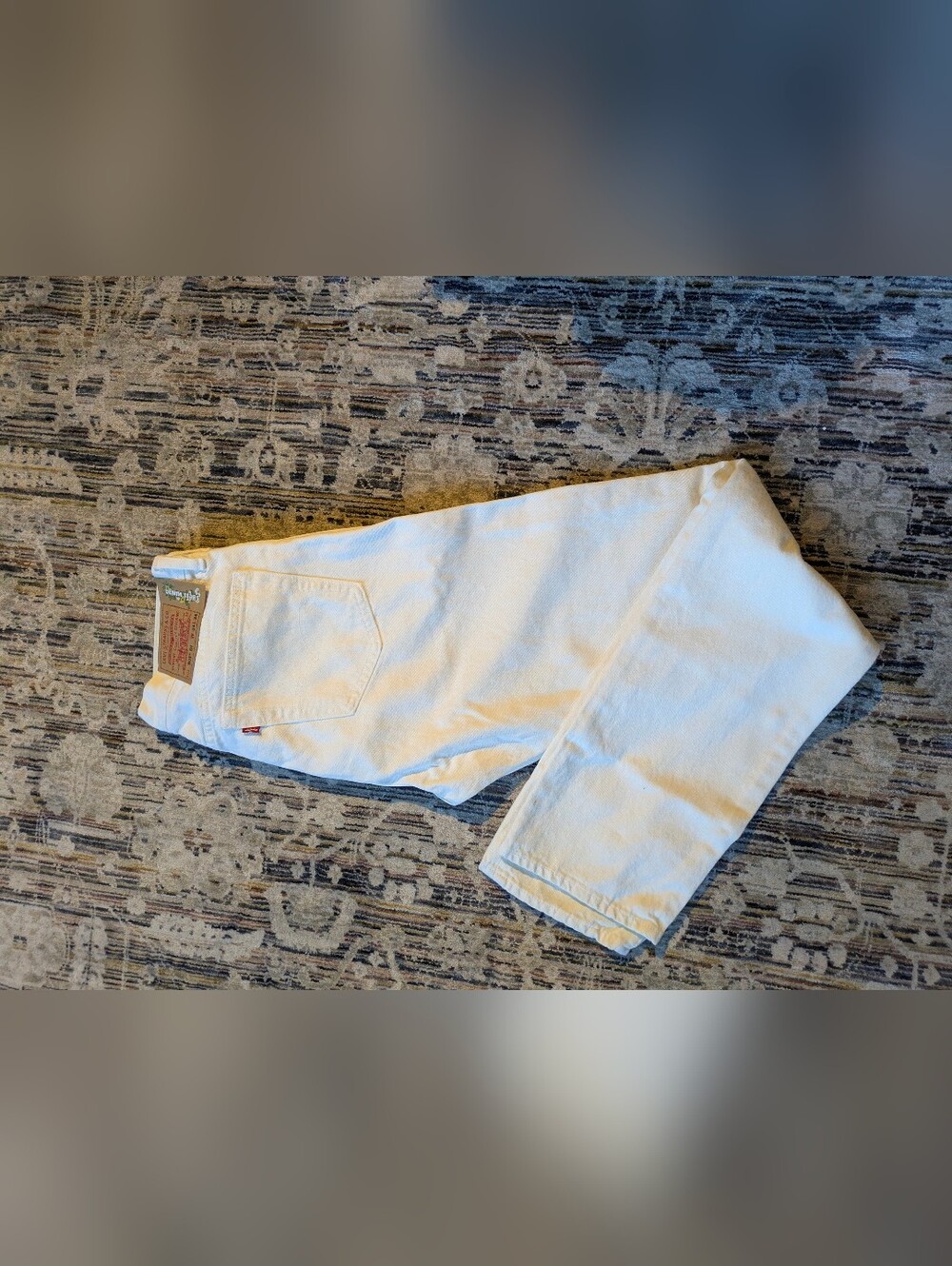 Levi's x Denim Tears 501 DT Jeans White NWT Size 34x34